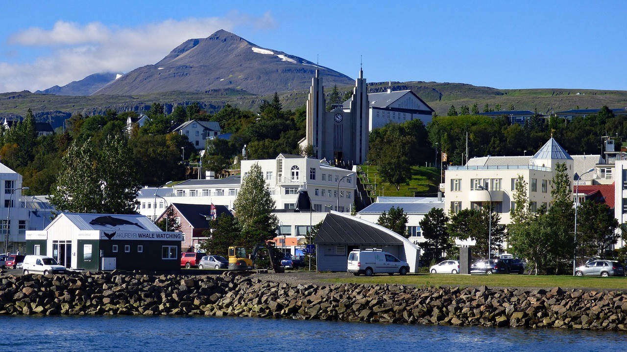 Akureyri en Islandia