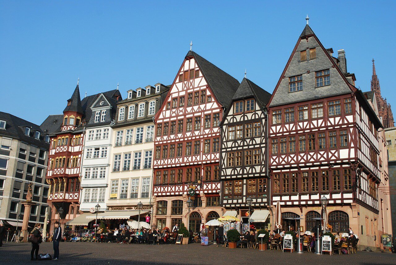 casco histórico de Frankfurt
