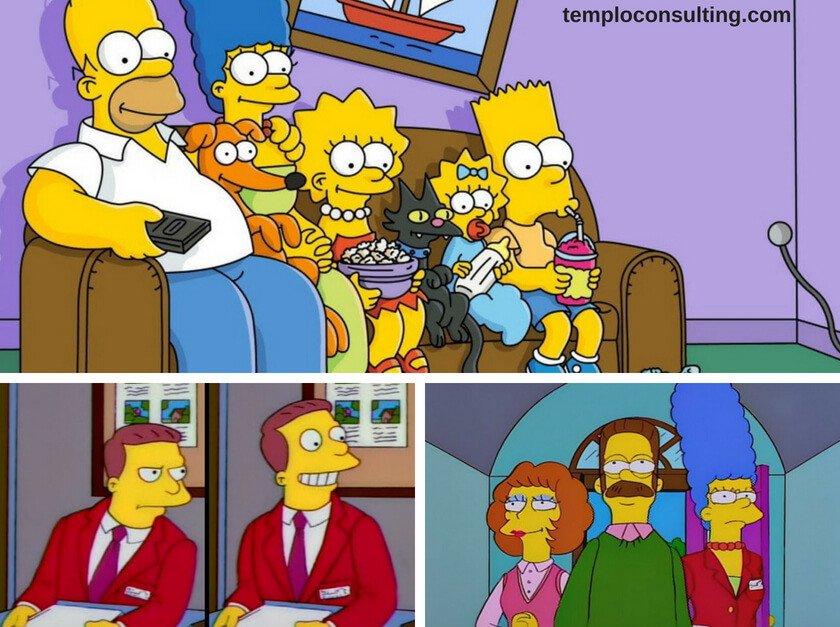 inmobiliaria de Los Simpson