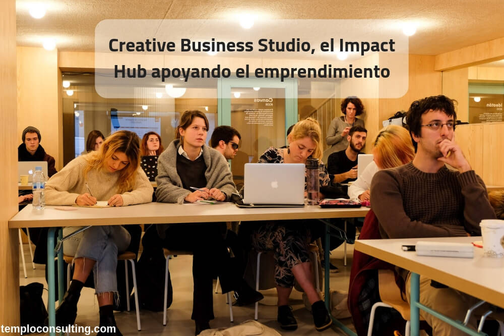 Alumnos del Creative Business Studio del Impact Hub